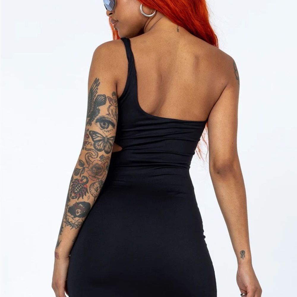 Princess Polly One Shoulder Mini Dress - Picture 2 of 9